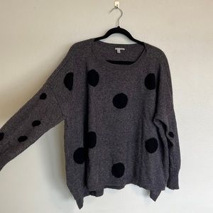 Halogen Gray Sweater 1X